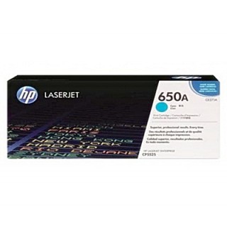 ตลับหมึกโทนเนอร์แท้ Original HP Laser jet CE271A C (650A) สีฟ้า